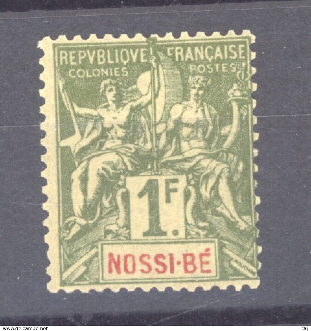 Nossi-Bé  :  Yv  39  * - Unused Stamps