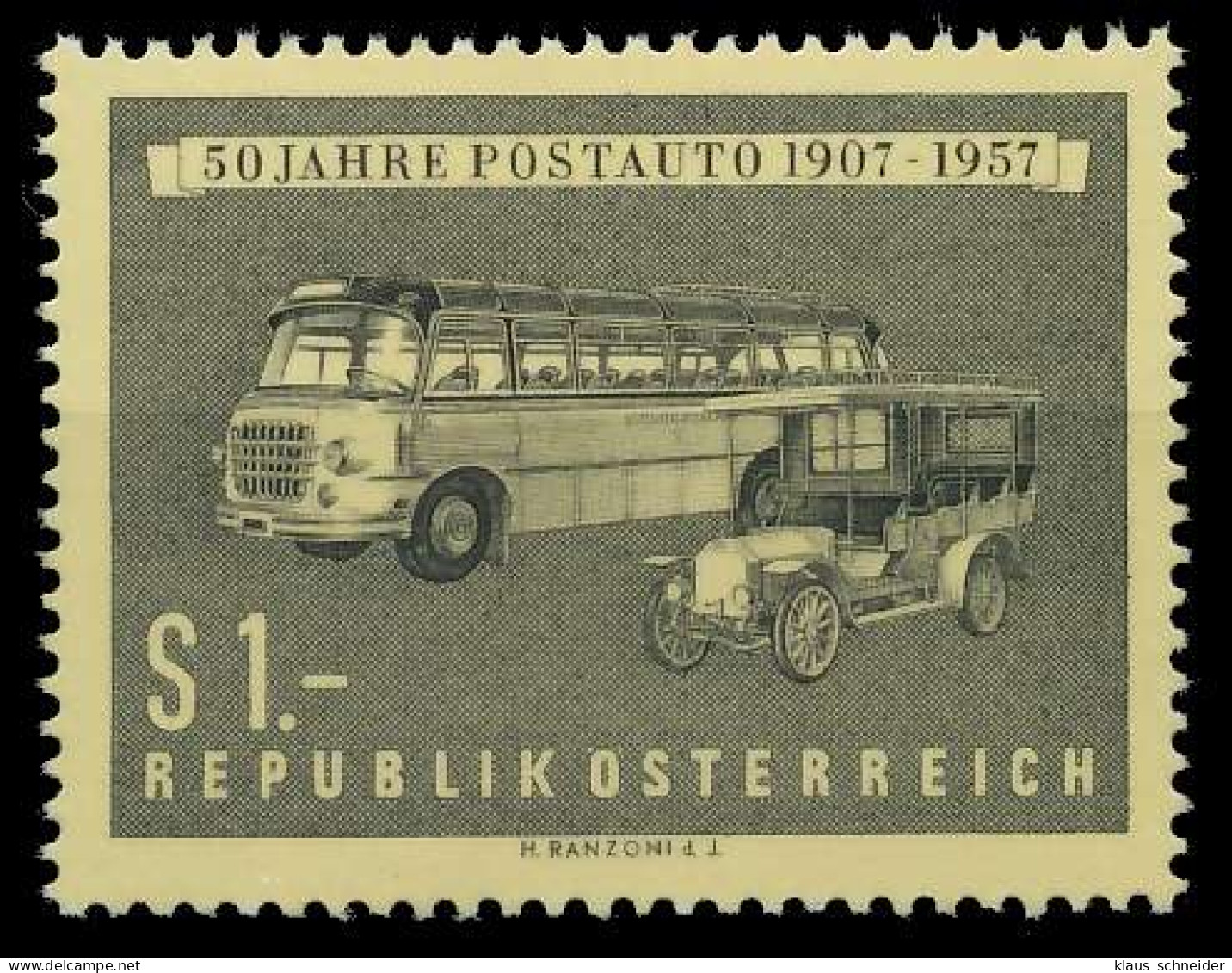 ÖSTERREICH 1957 Nr 1034 Postfrisch X75E9B2 - Unused Stamps