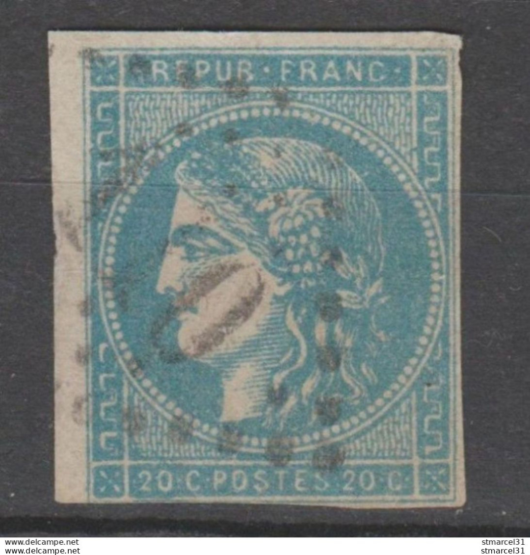 BE  N°45C Cote 70€ - 1870 Ausgabe Bordeaux