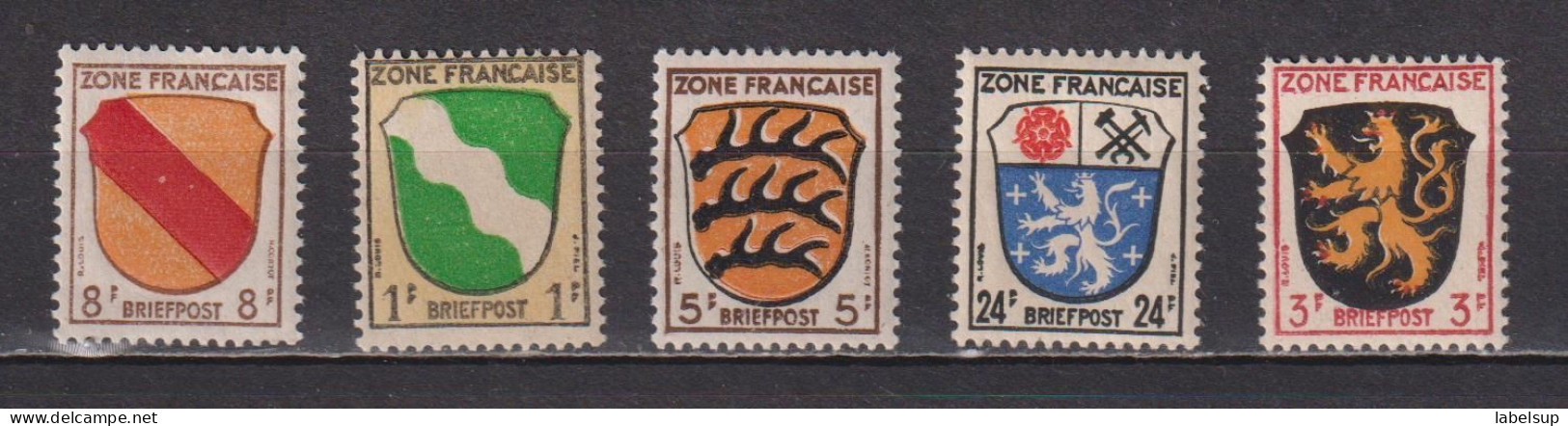 Lot De Timbres Neufs** D'Allemagne, Zone Française De 1945 MNH - Autres & Non Classés