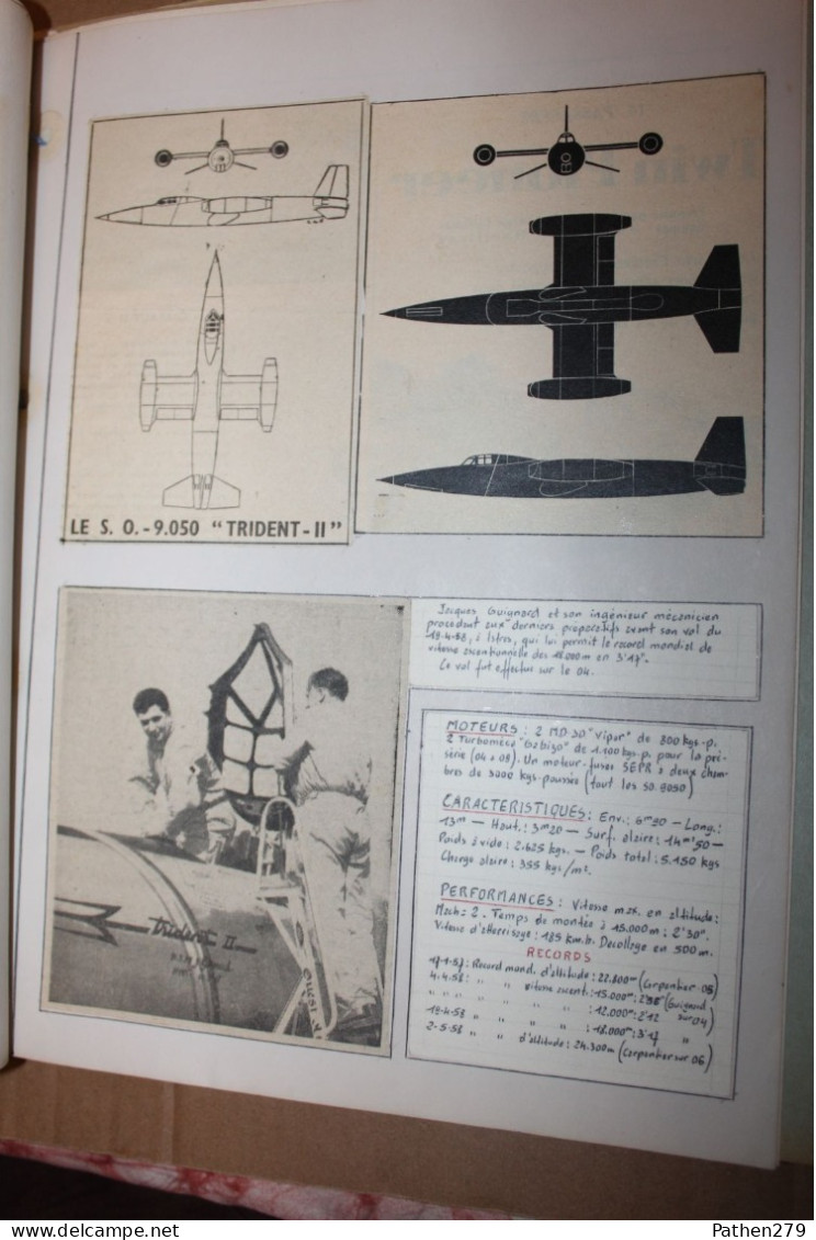 Dossier aéronef français Sud-Aviation SO-9000 Trident I et SO-9050 Trident II