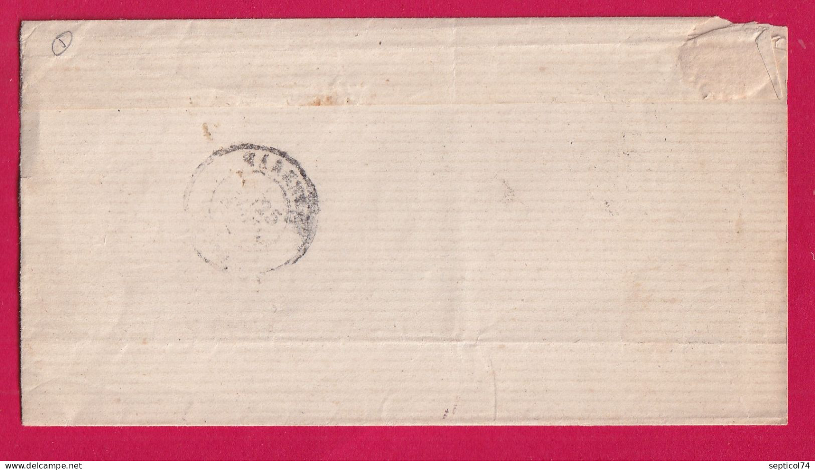 N°60 CAD TYPE 17 ST GEORGES OLERON CHARENTE INFERIEURE POUR MARENNES LETTRE - 1849-1876: Période Classique