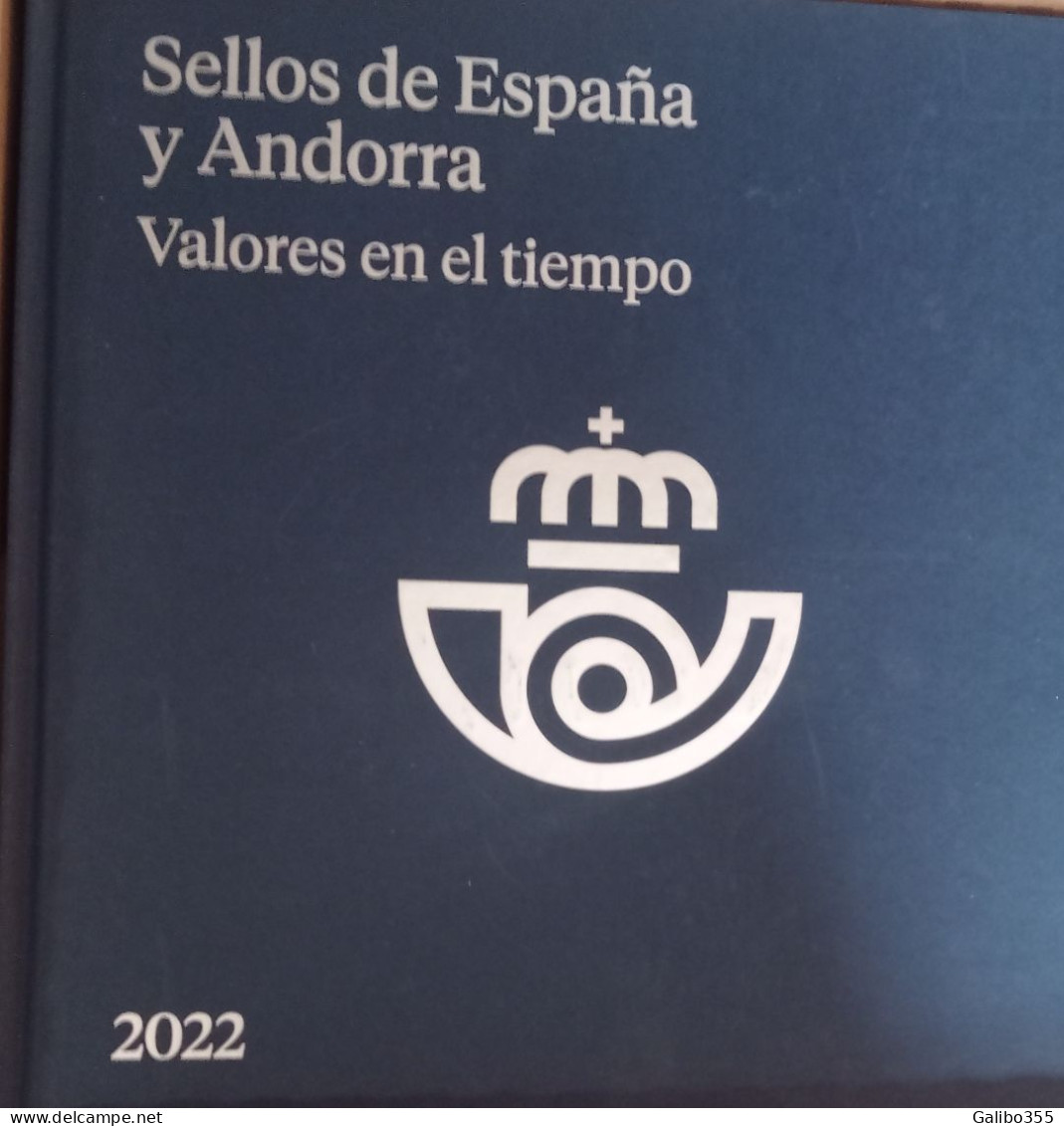 Libro De Correos 2022 Montado Blanco Sin Sellos - Pre-printed Pages