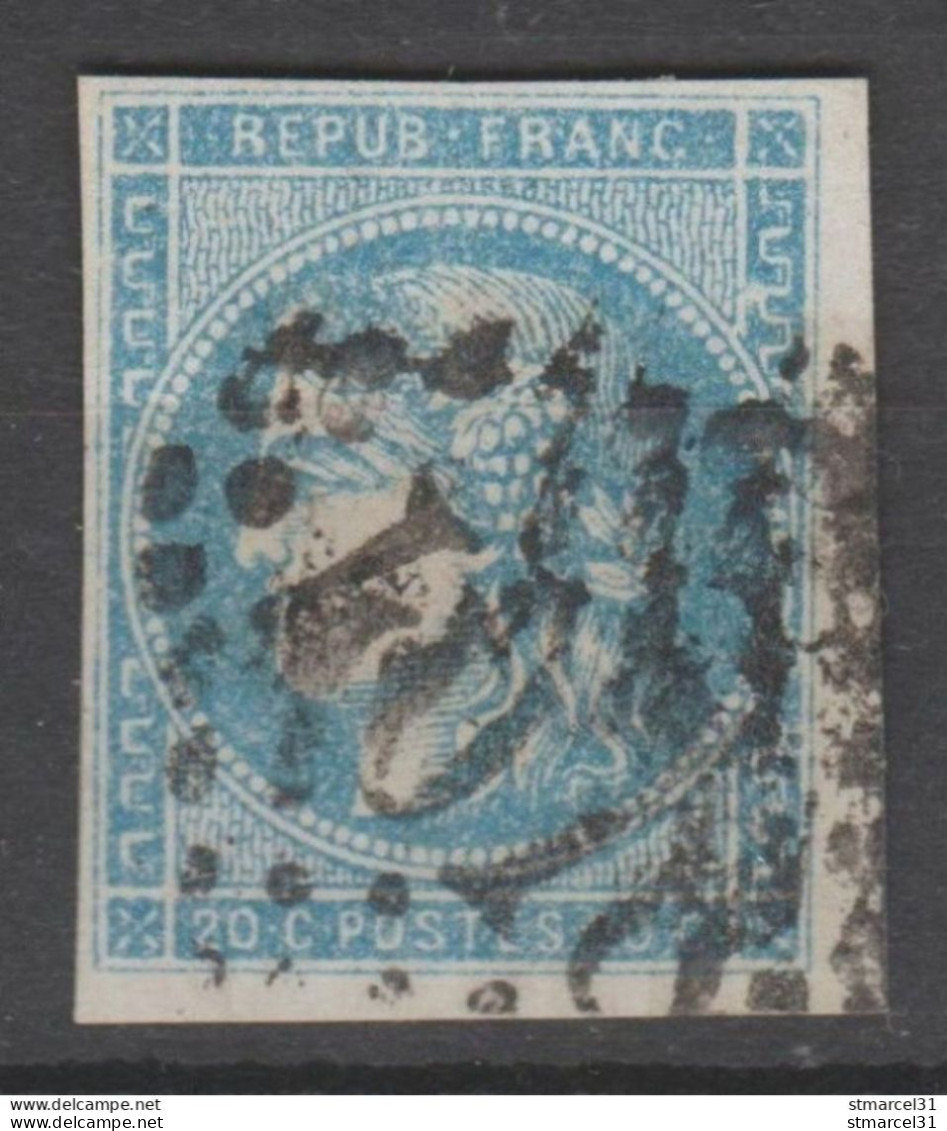 TBE N°45B Signé Cote 100€ - 1870 Emission De Bordeaux