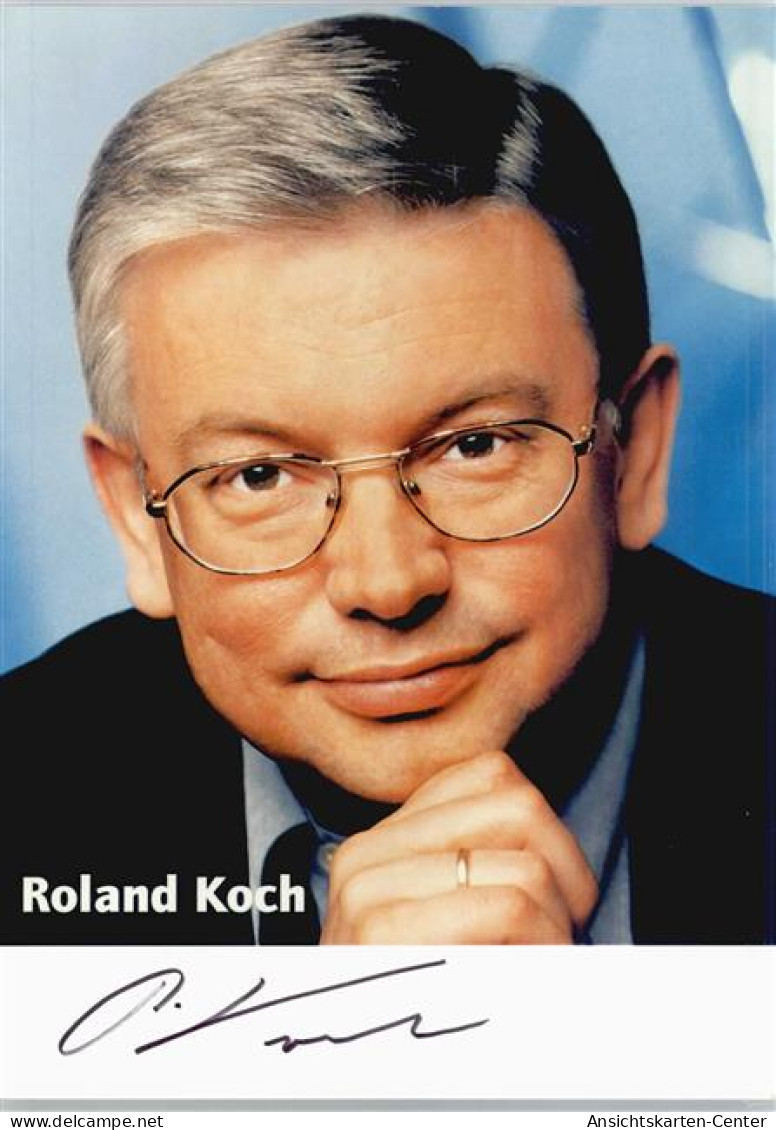 10050211 - Politik Autogramm Roland Koch - Events