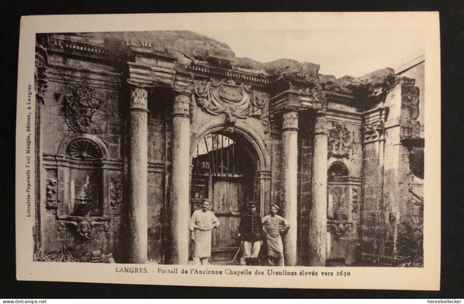 Langres - Portail De L'ancienne Chapelle Des Ursulines - 52 - Langres
