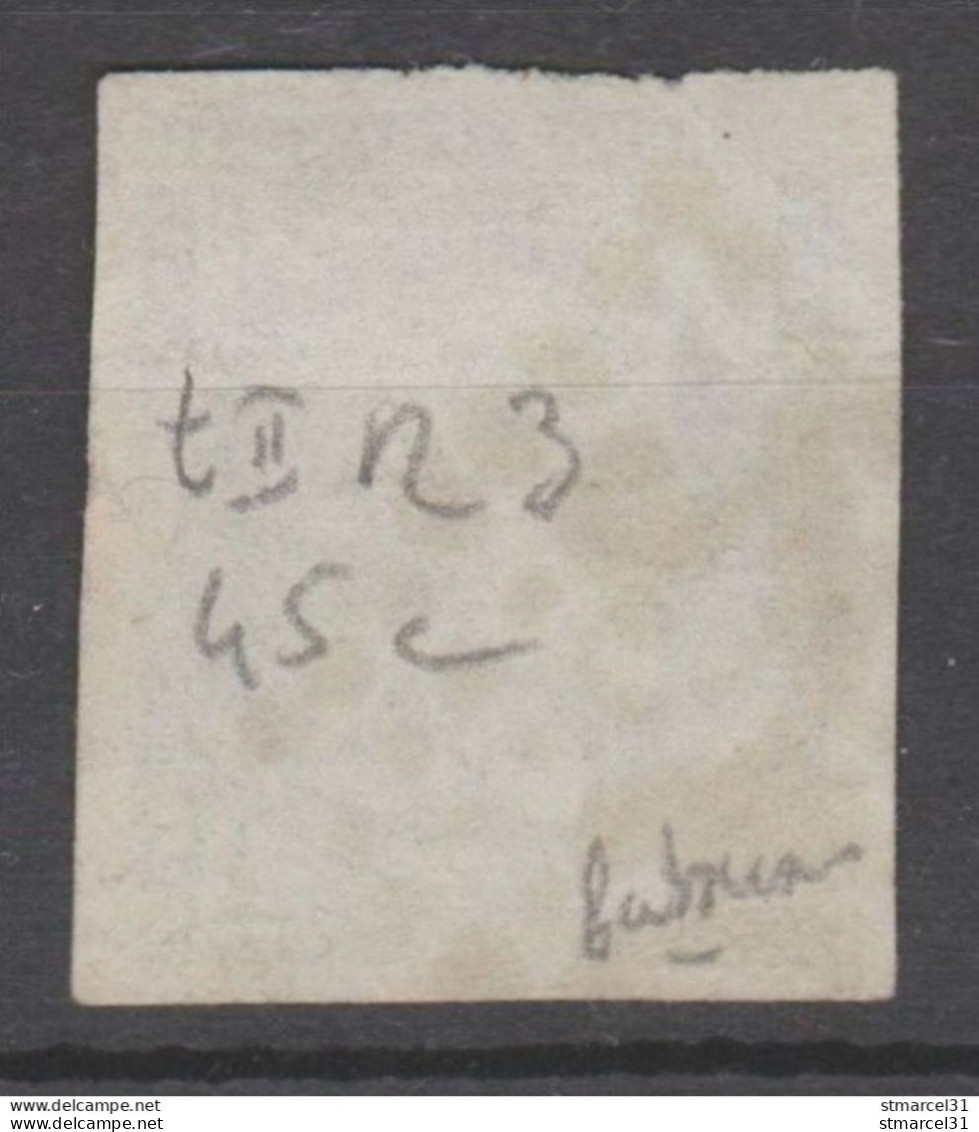 TBE N°45C Cote 70€ - 1870 Emission De Bordeaux