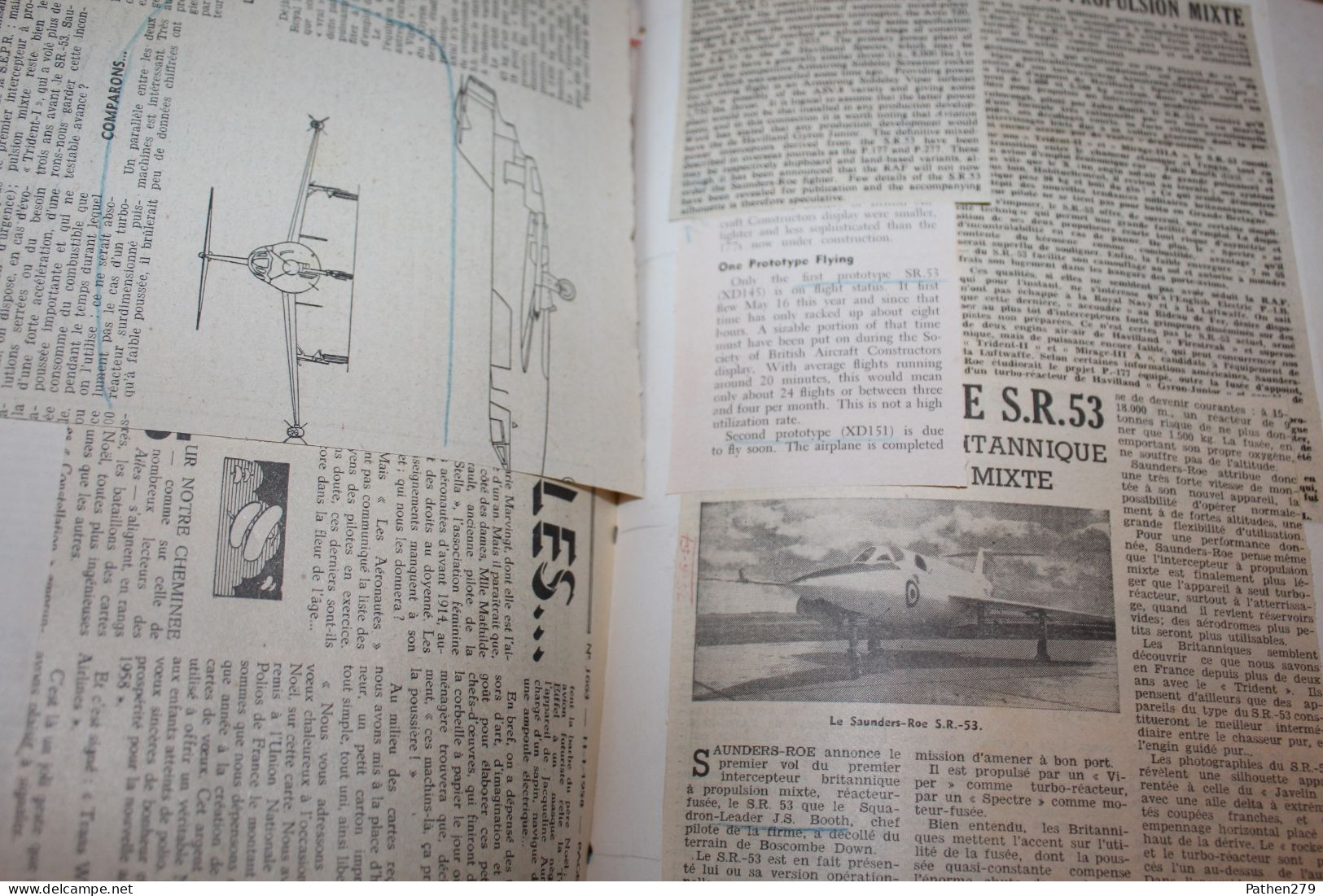 Dossier aéronef britannique Saunders-Roe SR-53