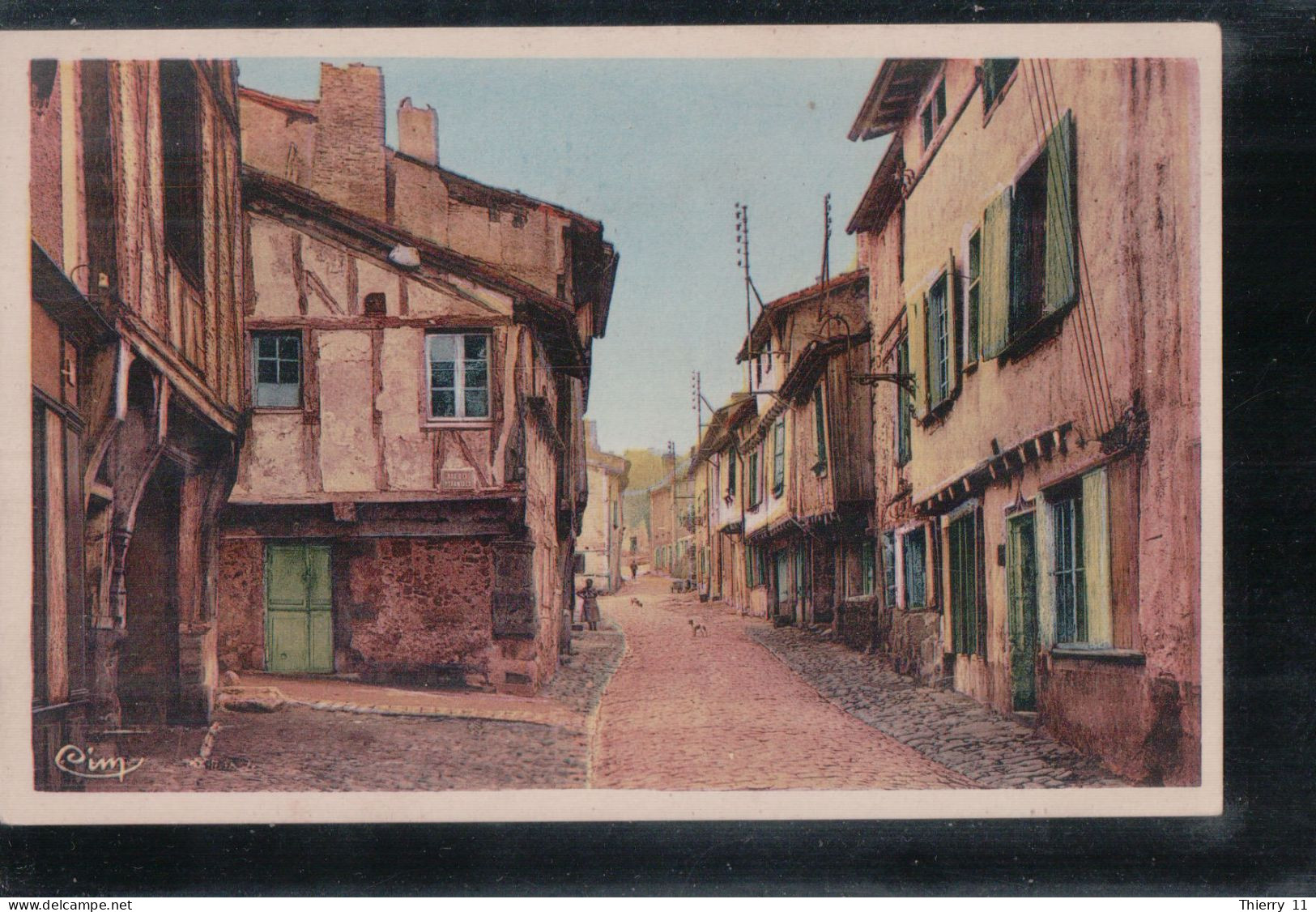 Cpa 79 Parthenay Rue Du 14 Juillet - Parthenay