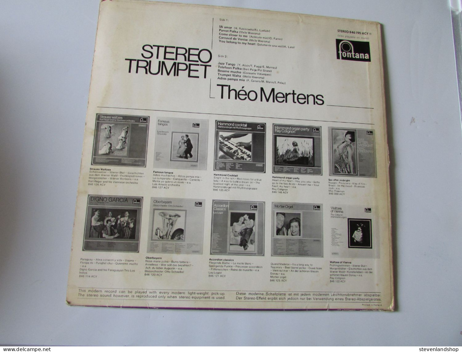 Théo Mertens? Stereo Trumpet - Instrumental