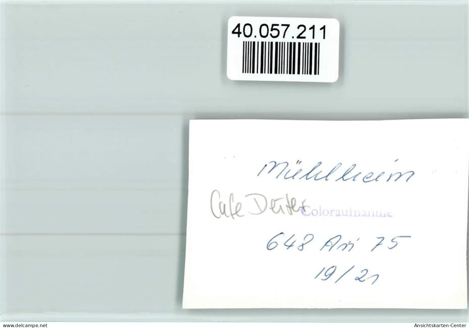 40057211 - Muelheim An Der Ruhr - Muelheim A. D. Ruhr