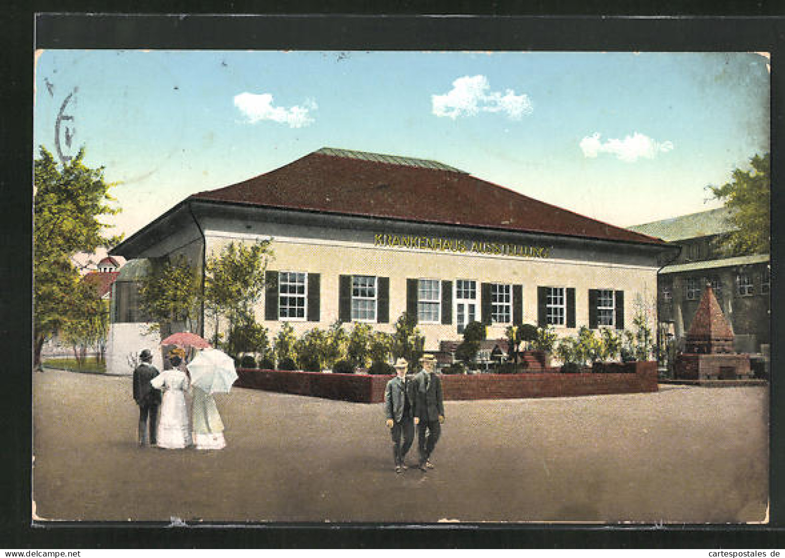 AK Leipzig, Internationale Baufachausstellung Mit Sonderausstellungen 1913, Sonderausstellung Für Krankenhausbau  - Tentoonstellingen