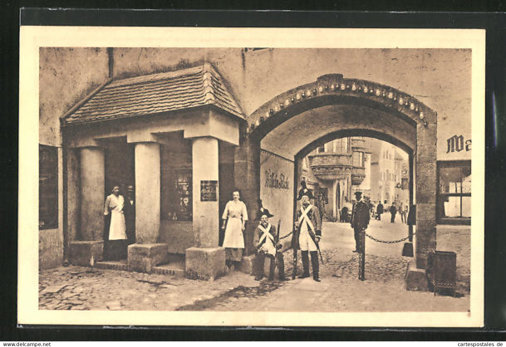 AK Leipzig, Internationale Baufachausstellung Mit Sonderausstellungen 1913, Eingang In Die Alte Stadt  - Expositions