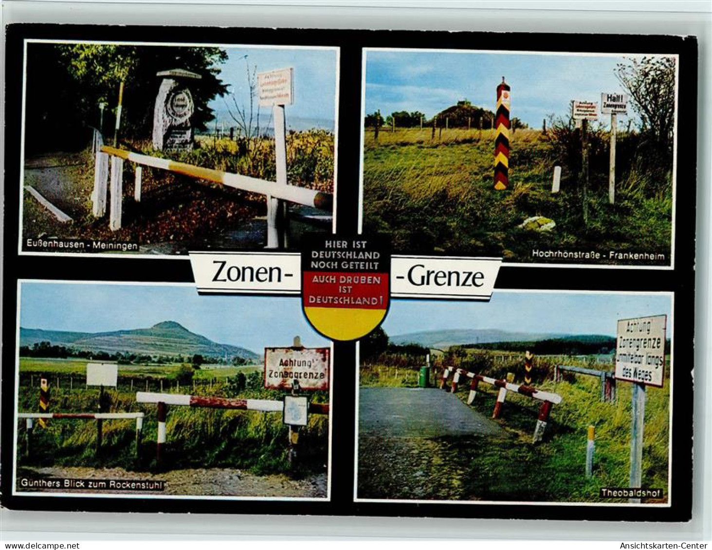 10525811 - Zoll / Grenze DDR Zonengrenze In Der Rhoen - - Customs