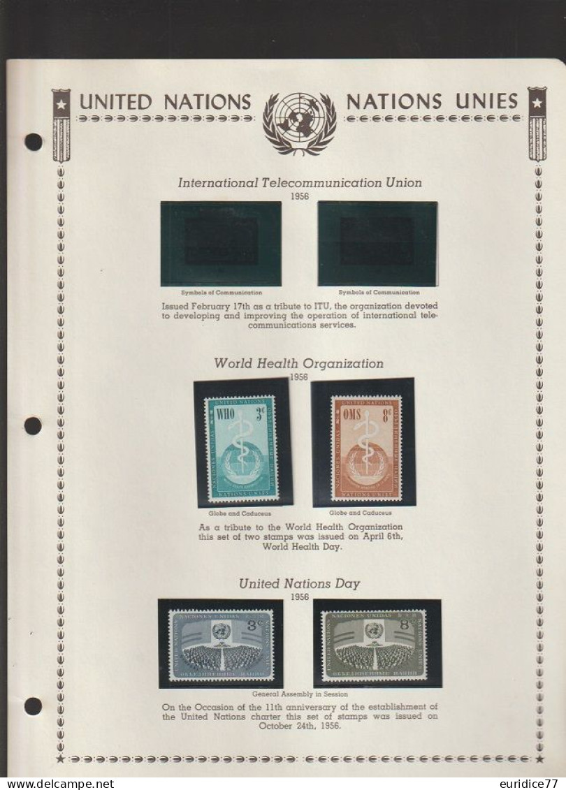 United Nations collection 1951-1983 aprox. Alto valor en catalogo