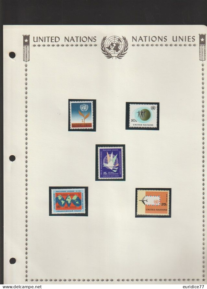 United Nations collection 1951-1983 aprox. Alto valor en catalogo