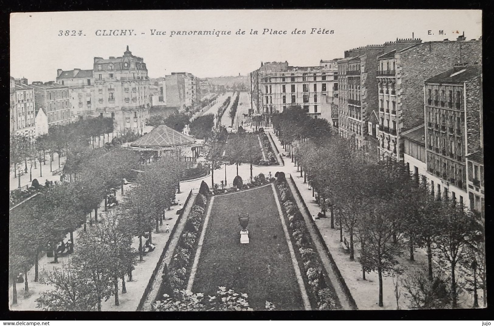 92 - CLICHY - Vue Panoramique De La Place Des Fetes - Clichy