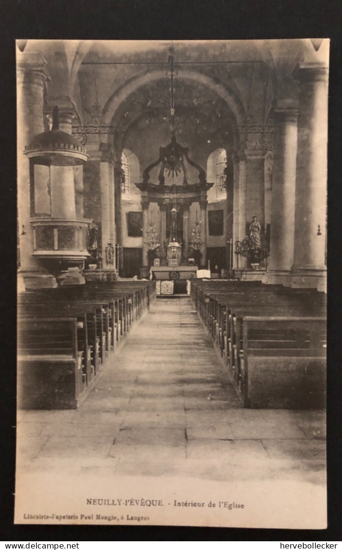 Neuilly L'Évêque - Intérieur De L'église - 52 - Neuilly L'Eveque