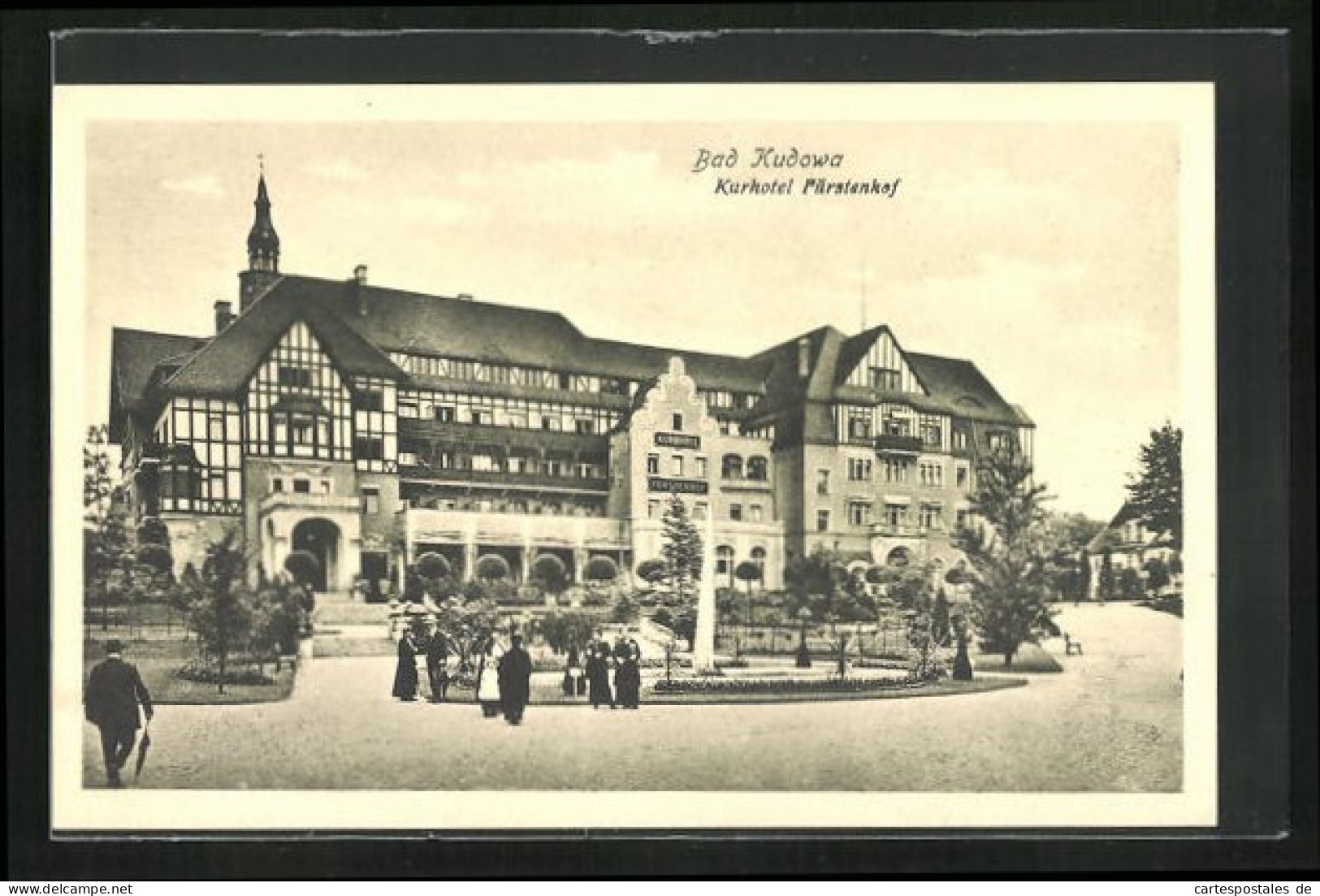 AK Bad Kudowa, Kurhotel Fürstenhof  - Schlesien