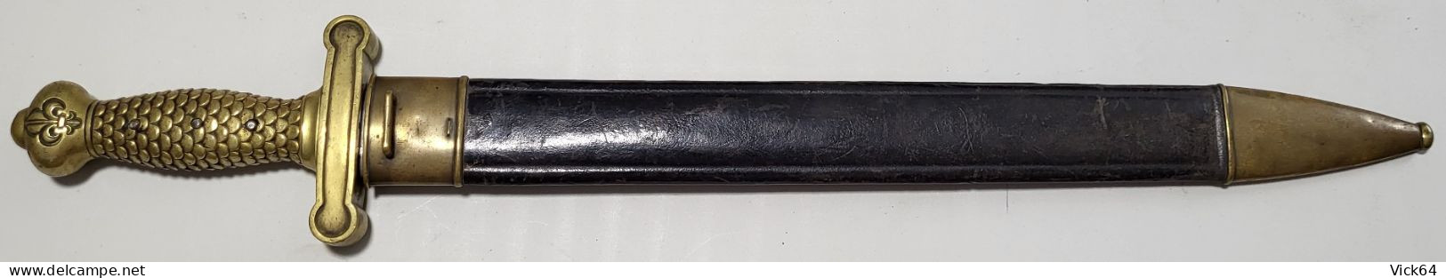 Glaive D'Artillerie à Pied Mod. 1816 + Une Lame Supplémentaire - Armes Blanches
