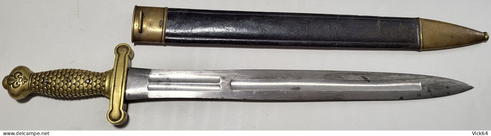 Glaive D'Artillerie à Pied Mod. 1816 + Une Lame Supplémentaire - Blankwaffen
