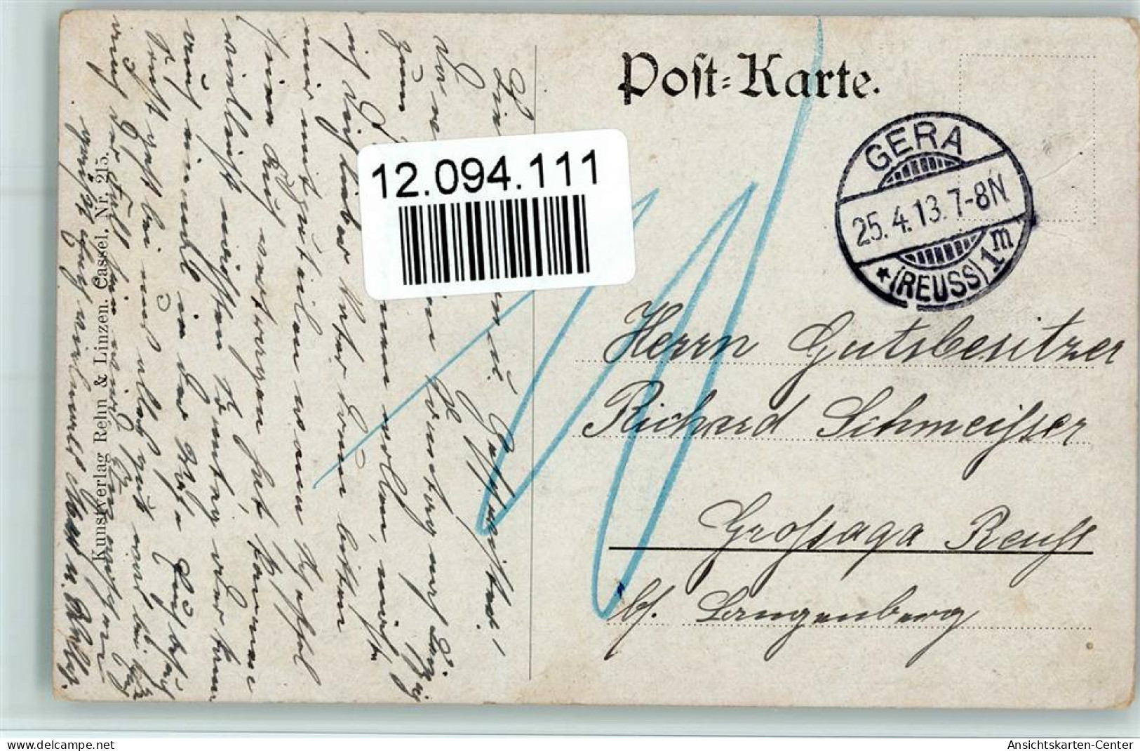 12094111 - Schafe Schaefer Mit Seiner Herde  1913 AK - Autres & Non Classés