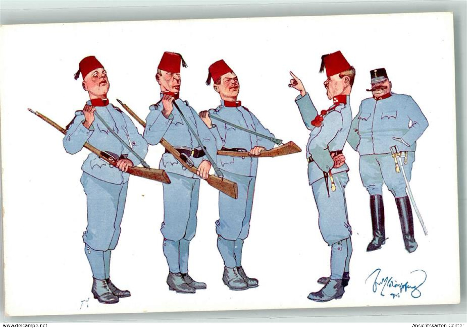 13943111 - Soldaten Uniform Gewehr BKW I Nr 968-1 - Schoenpflug, Fritz
