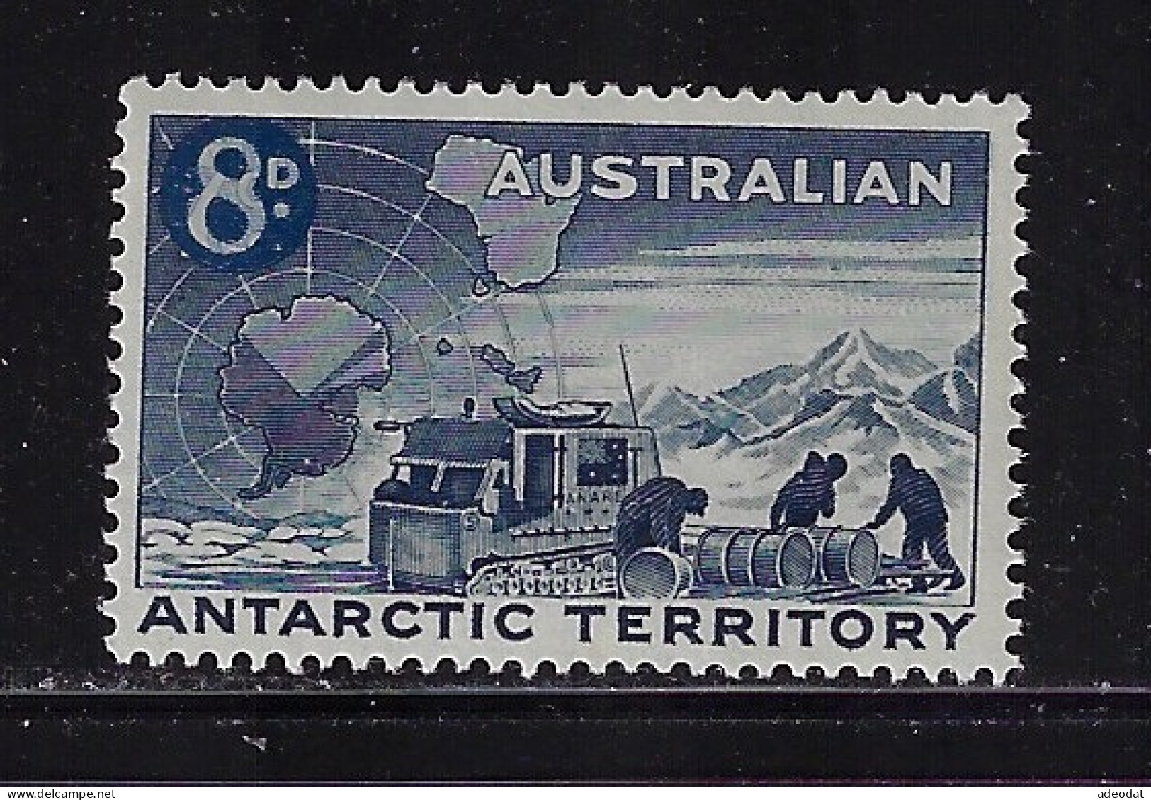 AUSTRALIAN  ANTARCTIC TERRITORY 1957  SCOTT #L2  MNH - Unused Stamps
