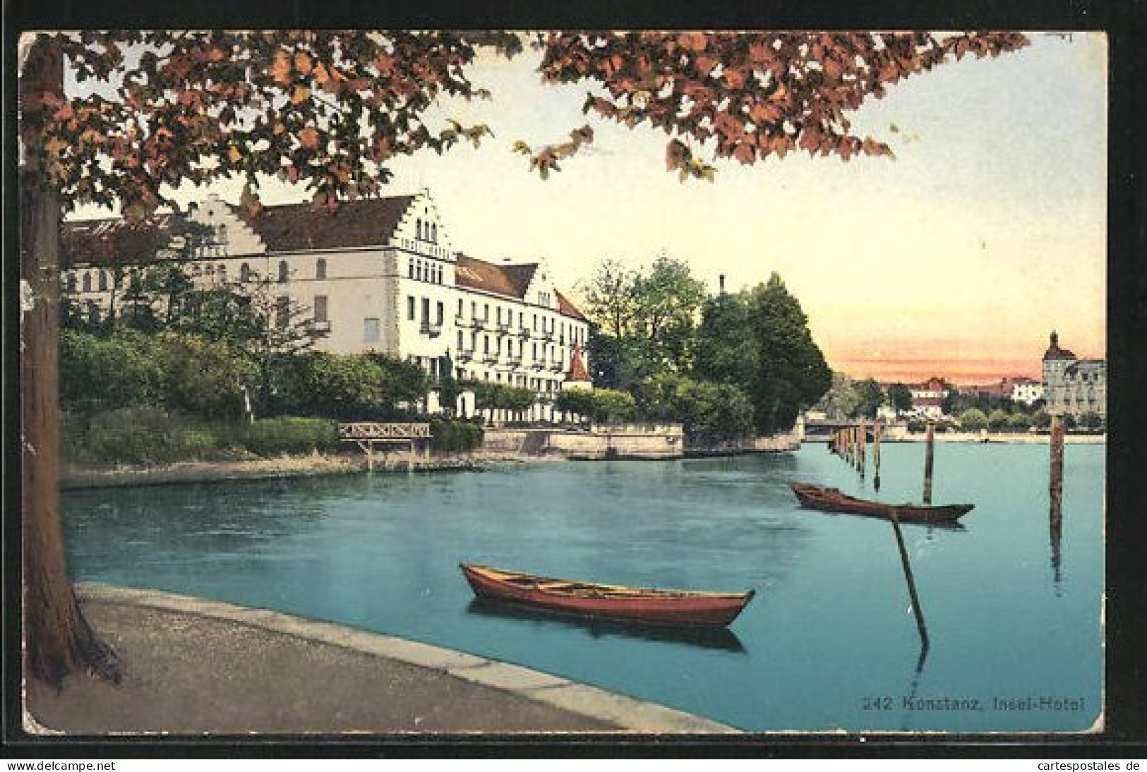 AK Konstanz, Blick Zum Insel-Hotel  - Konstanz