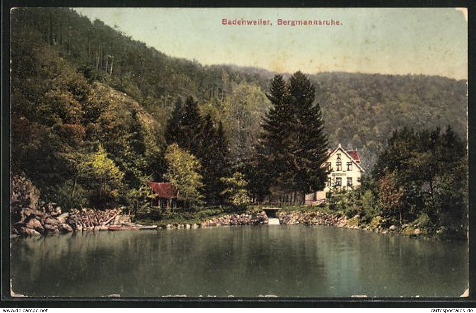 AK Badenweiler, Bergmannsruhe  - Badenweiler