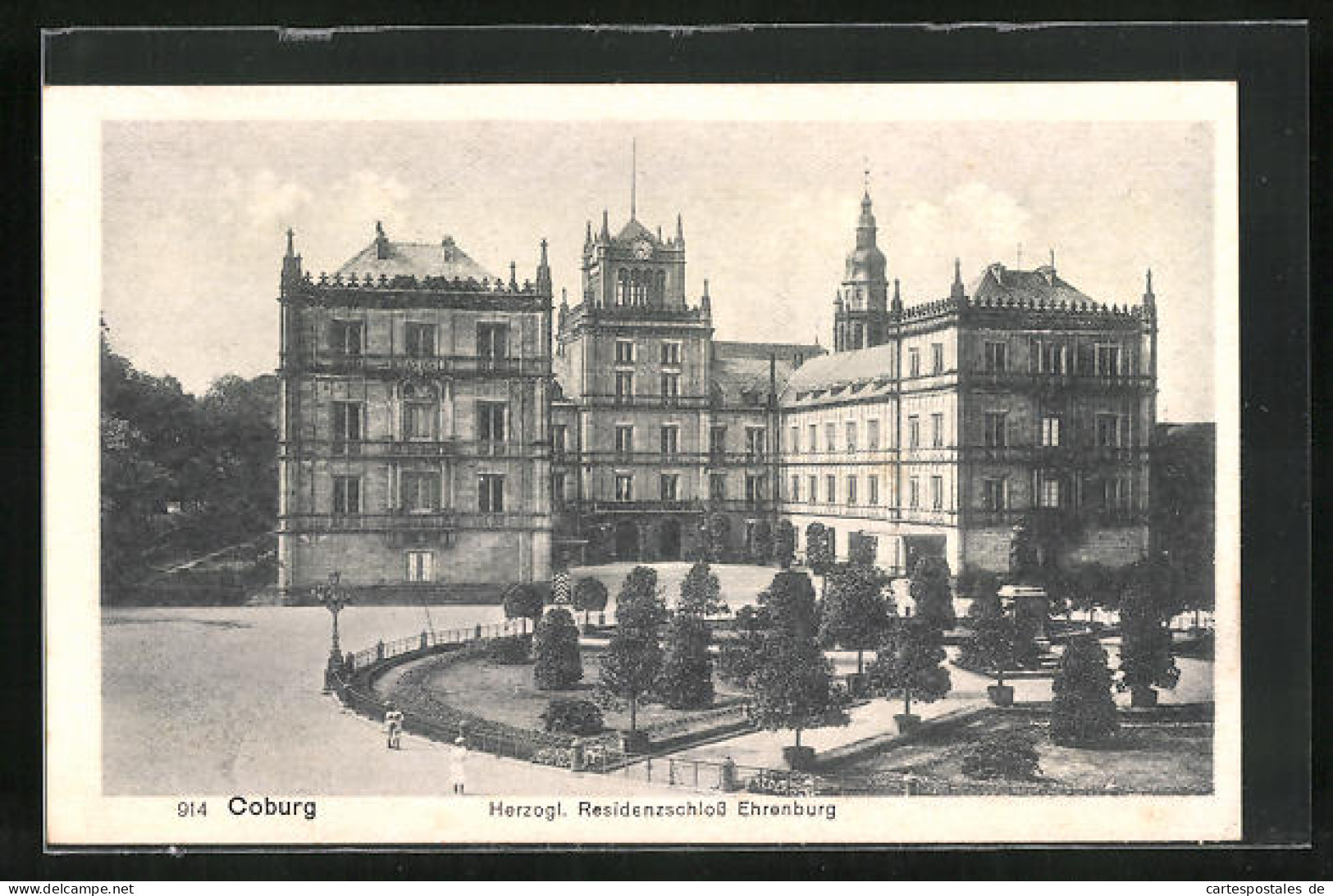 AK Coburg, Herzogliches Residenzschloss Ehrenburg  - Coburg