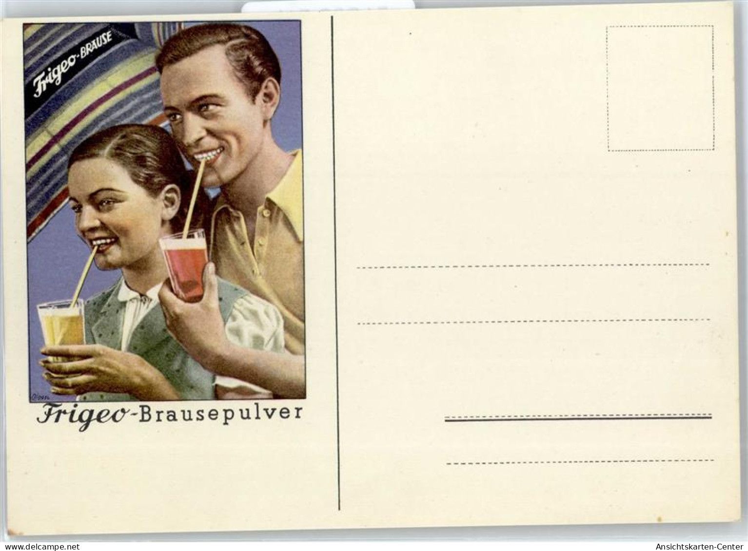 51303511 - Frigeo-Brausepulver - Werbepostkarten
