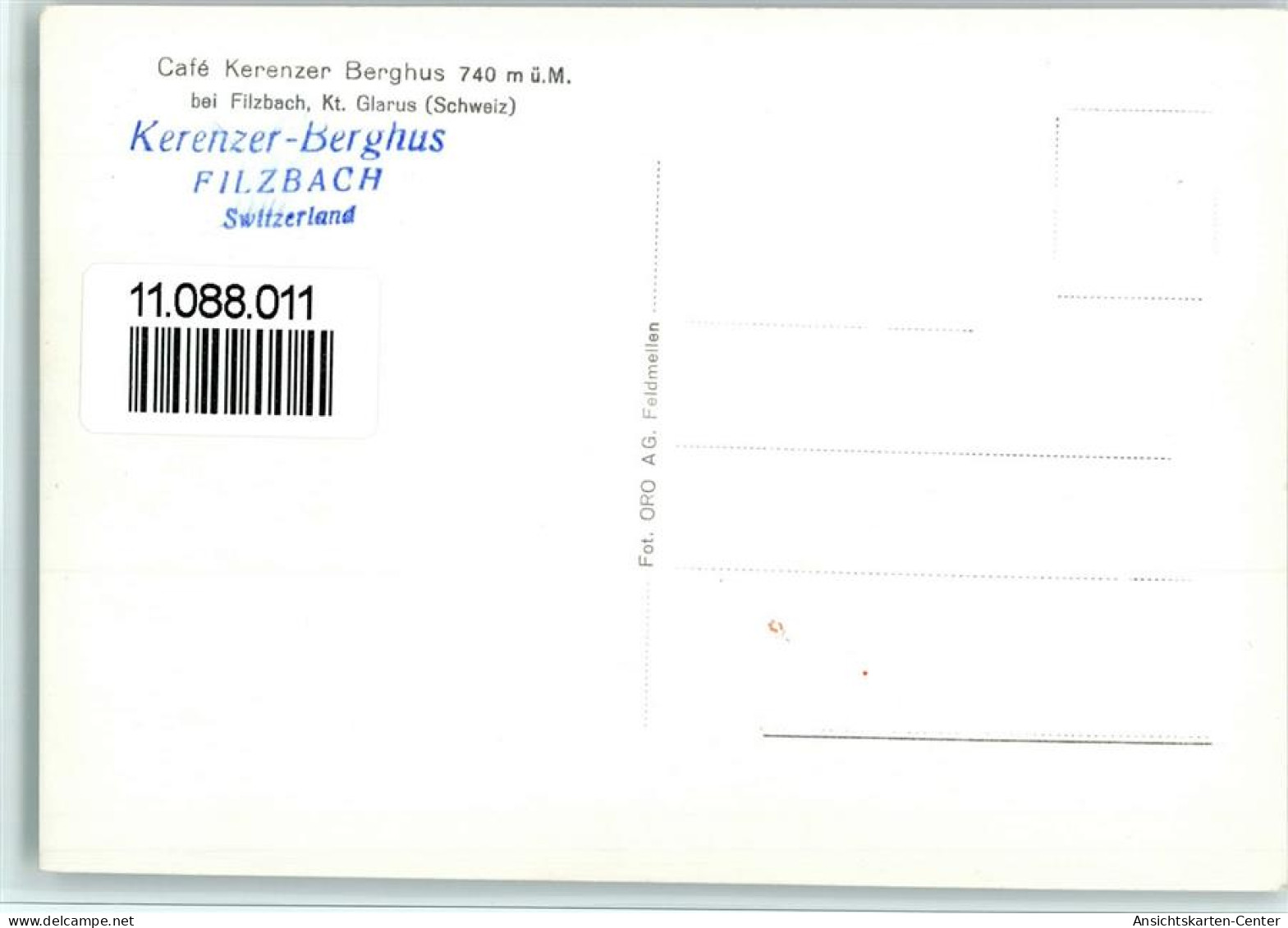 11088011 - Filzbach - Other & Unclassified