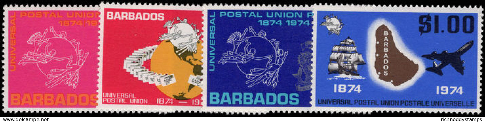 Barbados 1974 UPU Unmounted Mint. - Barbados (1966-...)