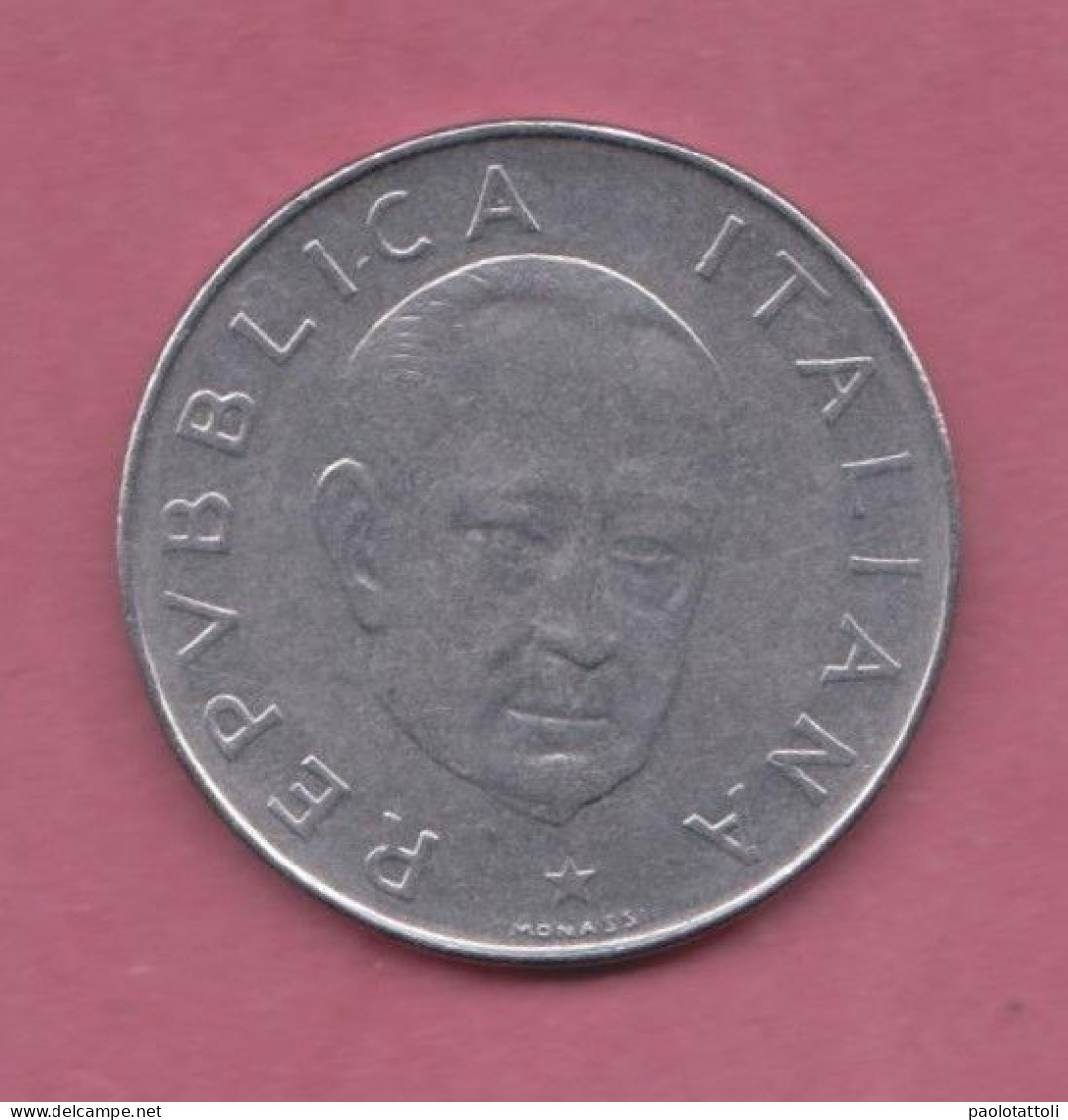 Italia, 1974- 100 Lire - Circulating Commemorative Coin- Acmonital- Obverse Facing Head Of Guglielmo Marconi. - 100 Lire