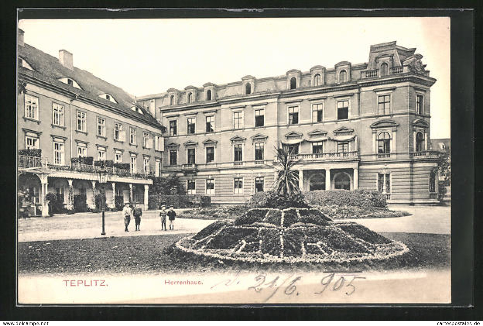 AK Teplitz Schönau / Teplice, Herrenhaus  - Tchéquie