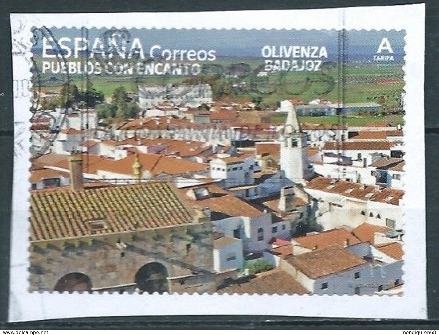 ESPAGNE SPANIEN SPAIN ESPAÑA 2022 FROM CARNET VILLAGES WITH CHARMAIN: OLIVENZA, BADAJOZ USED ED 5553 MI 5603 YT 5295 SN - Used Stamps