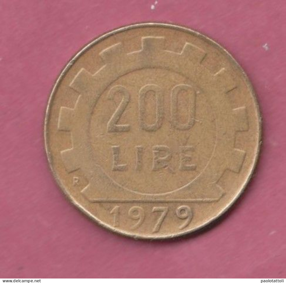 Italia, 1979- 200 Lire. -Bronzital- Obverse Allegory Of The Italian Repubblic . - 200 Lire