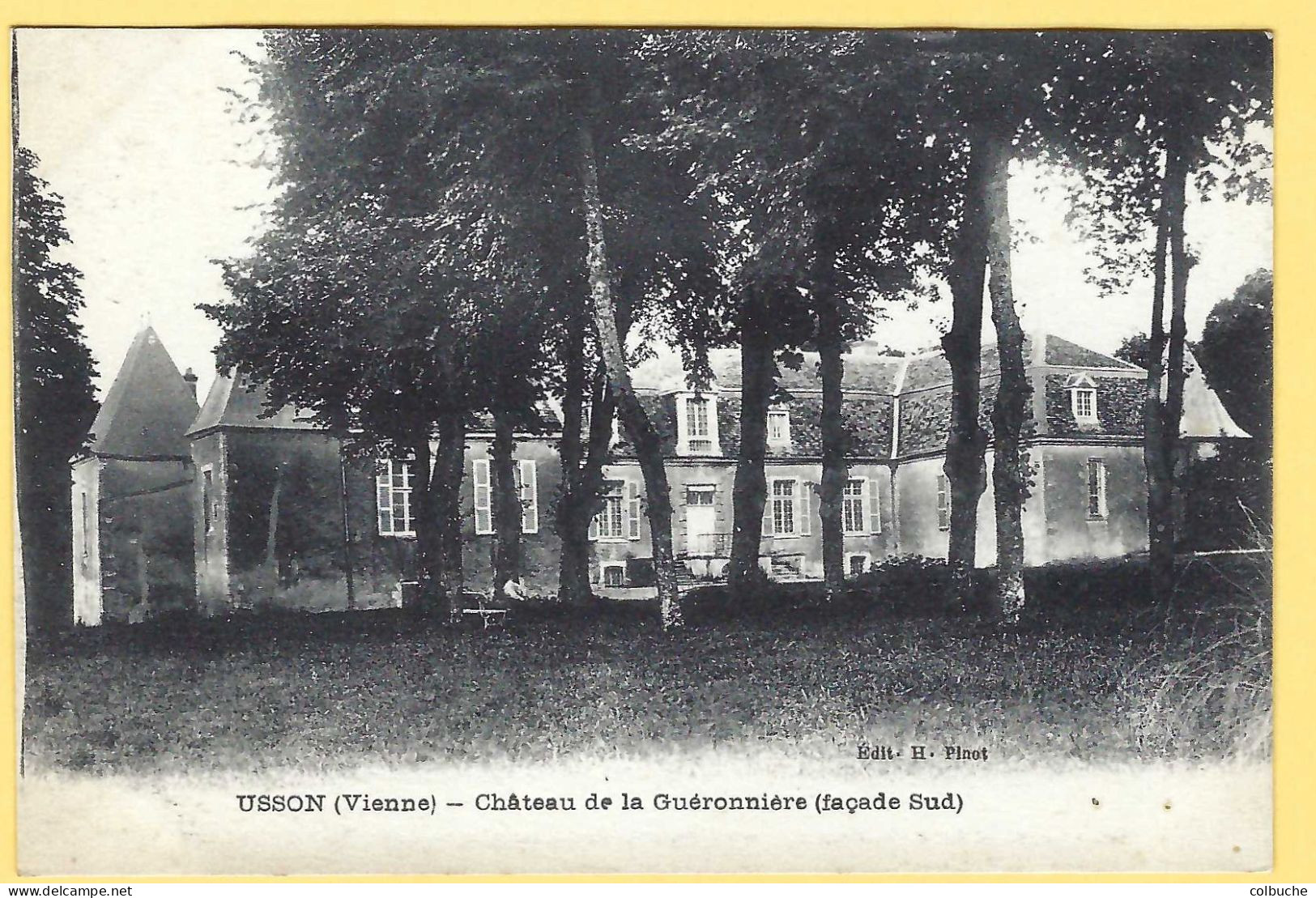 86 - USSON-DU-POITOU +++ Château De La Guéronnière (façade Sud) +++ - Autres & Non Classés