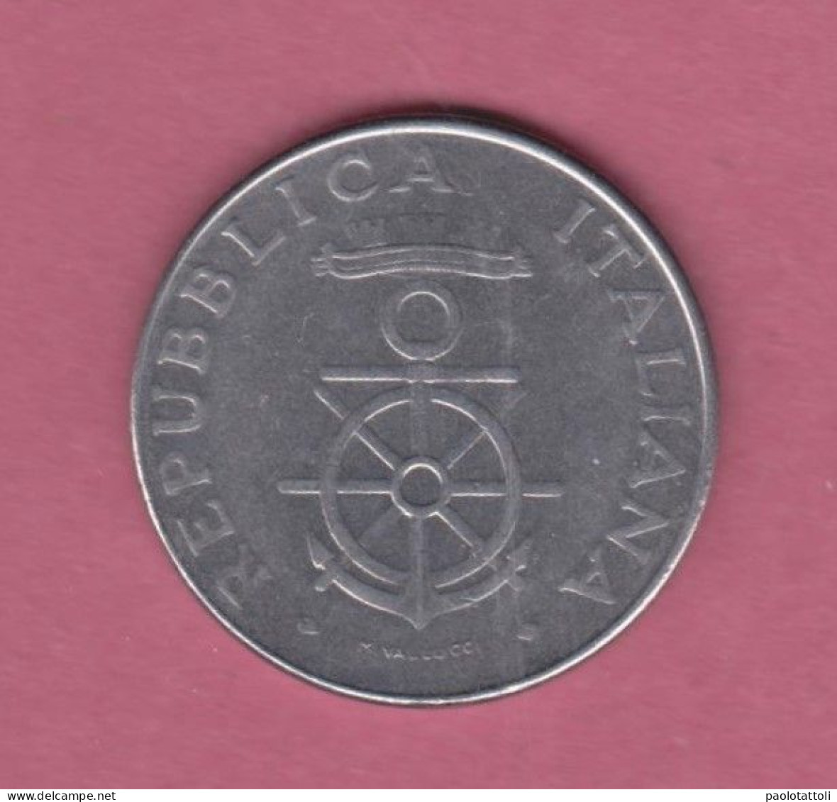 Italia, 1981- 100 Lire. Centenary Naval Accademy Livorno- Acmonital- Obverse Emblem Of Accademy. - 100 Lire