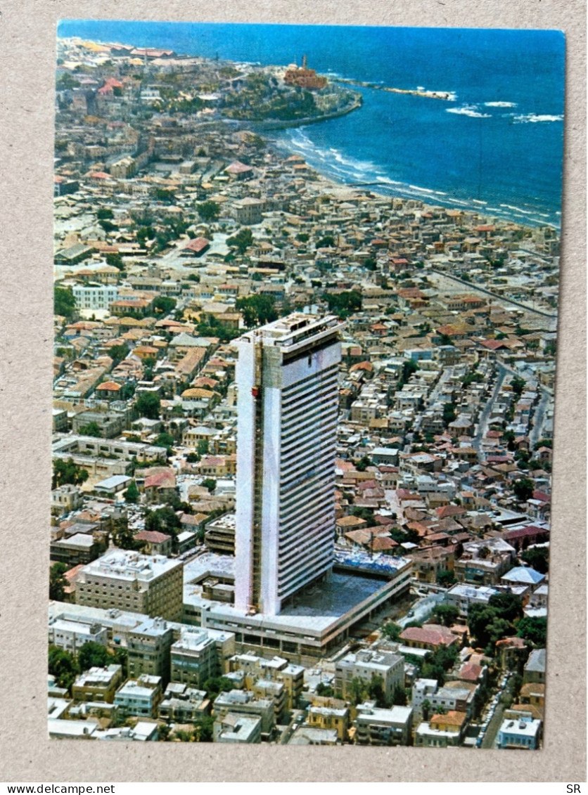 GEOGRAPHICAL POSTCARD - TEL AVIV SHALOM TOWER ISRAEL - Israel