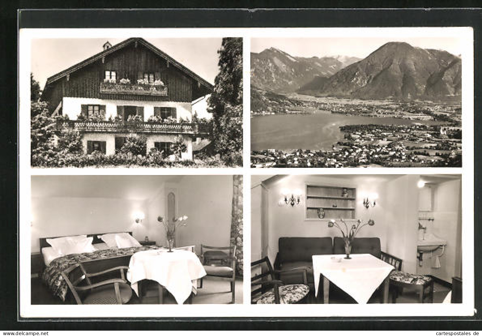 AK Bad Wiessee, Hotel Tannenhof, Panorama  - Bad Wiessee