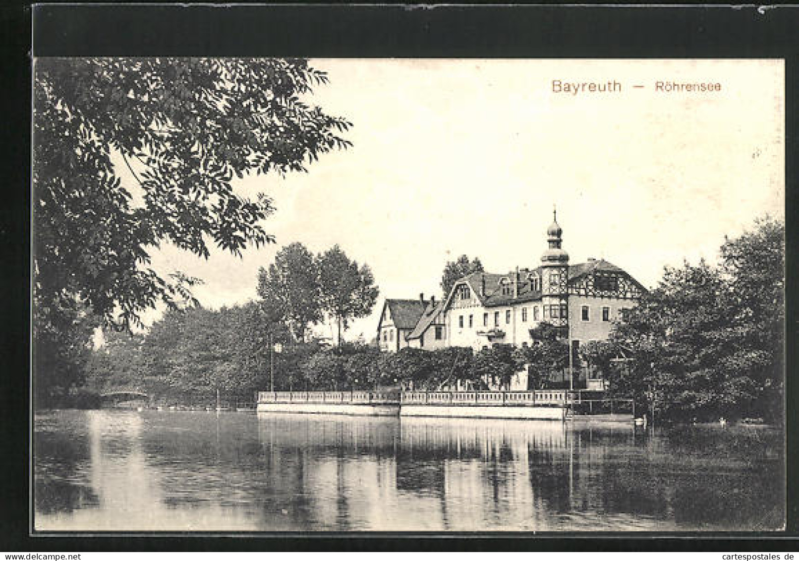 AK Bayreuth, Villa Am Röhrensee  - Bayreuth