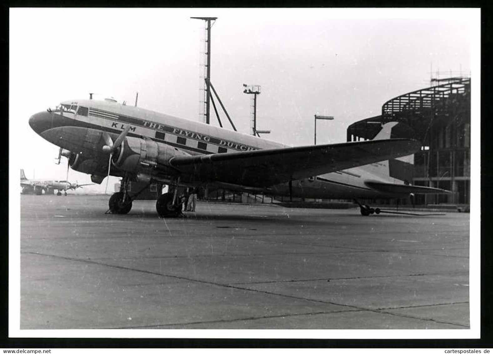 Fotografie Flugzeug Douglas DC-3, Passagierflugzeug Der KLM  - Aviation