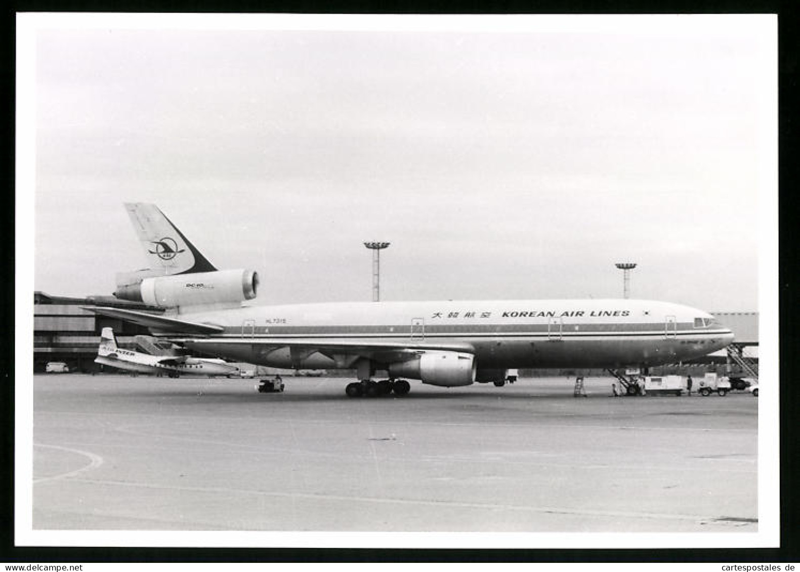 Fotografie Flugzeug Douglas DC-10, Passagierflugzeug Der Korean Air Lines, Kennung HL7315  - Aviation