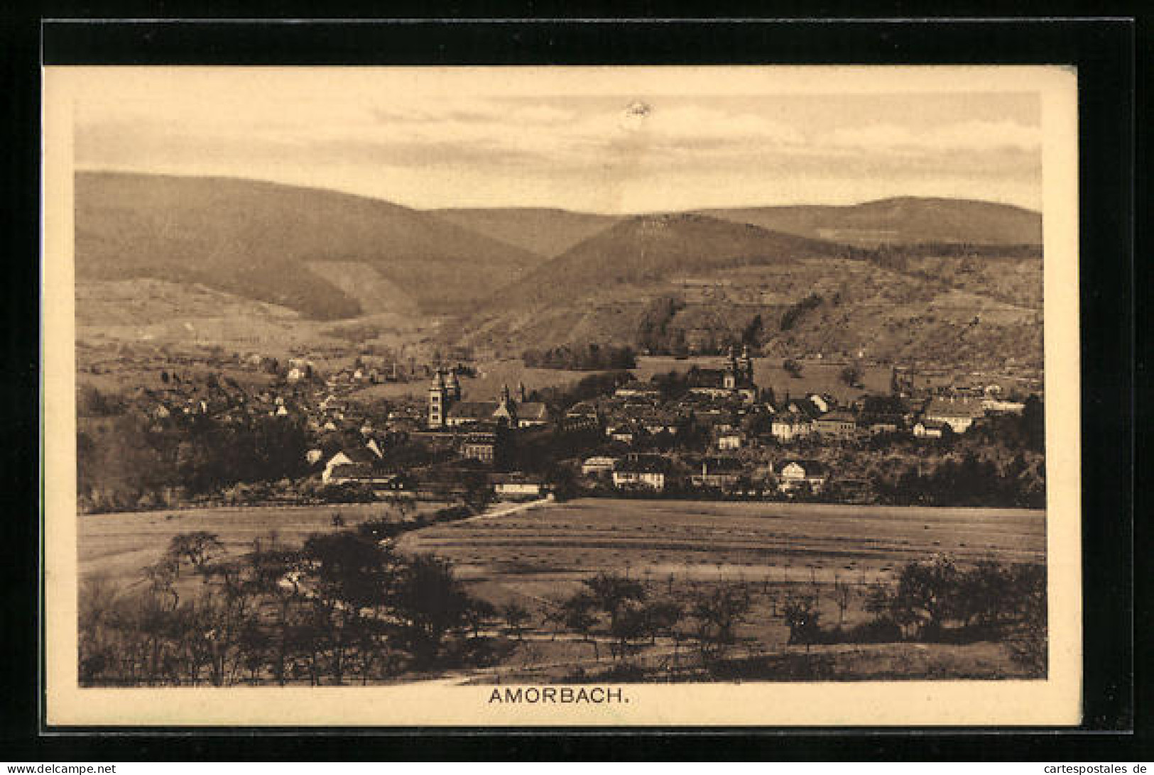 AK Amorbach, Ortsansicht  - Amorbach