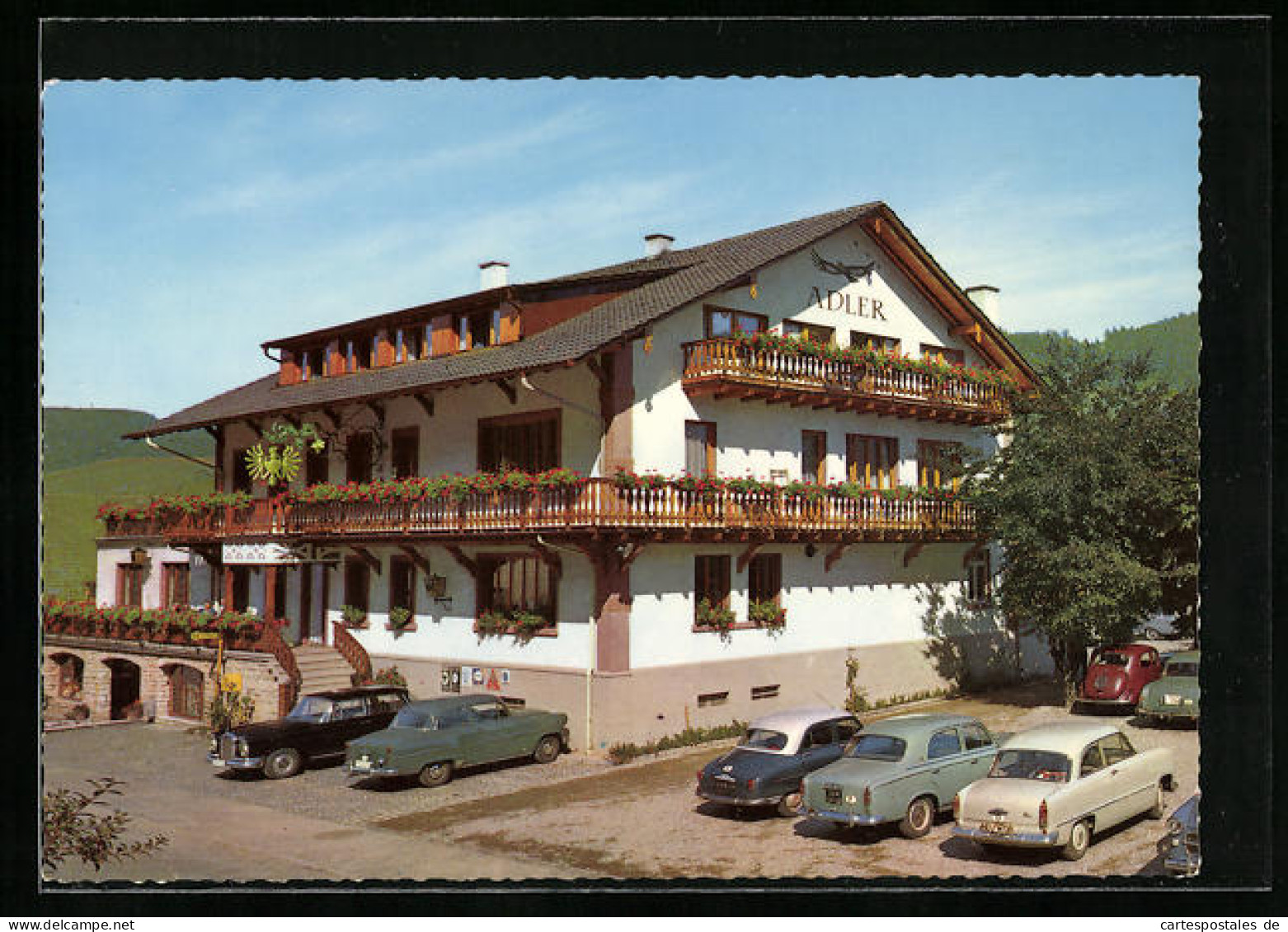 AK Glottertal /Schwarzwald, Gasthaus Adler  - Glottertal