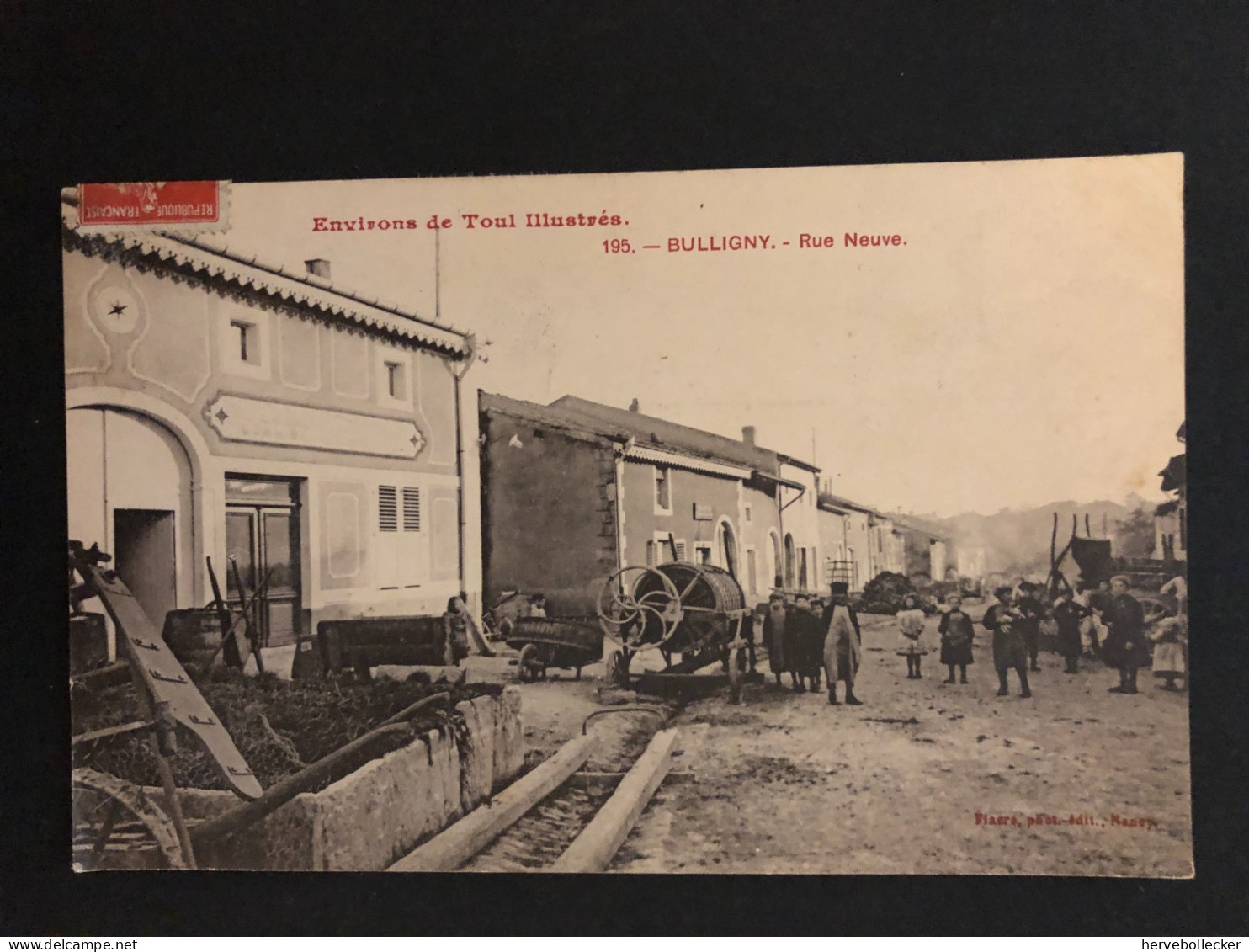 Bulligny - Rue Neuve - Travaux Dans La Rue - 54 - Autres & Non Classés