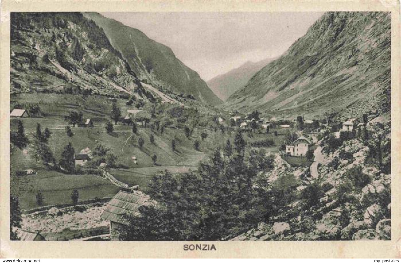 73976640 Sonzia_Soca_Bovec_Flitsch_Slovenia Panorama - Slowenien