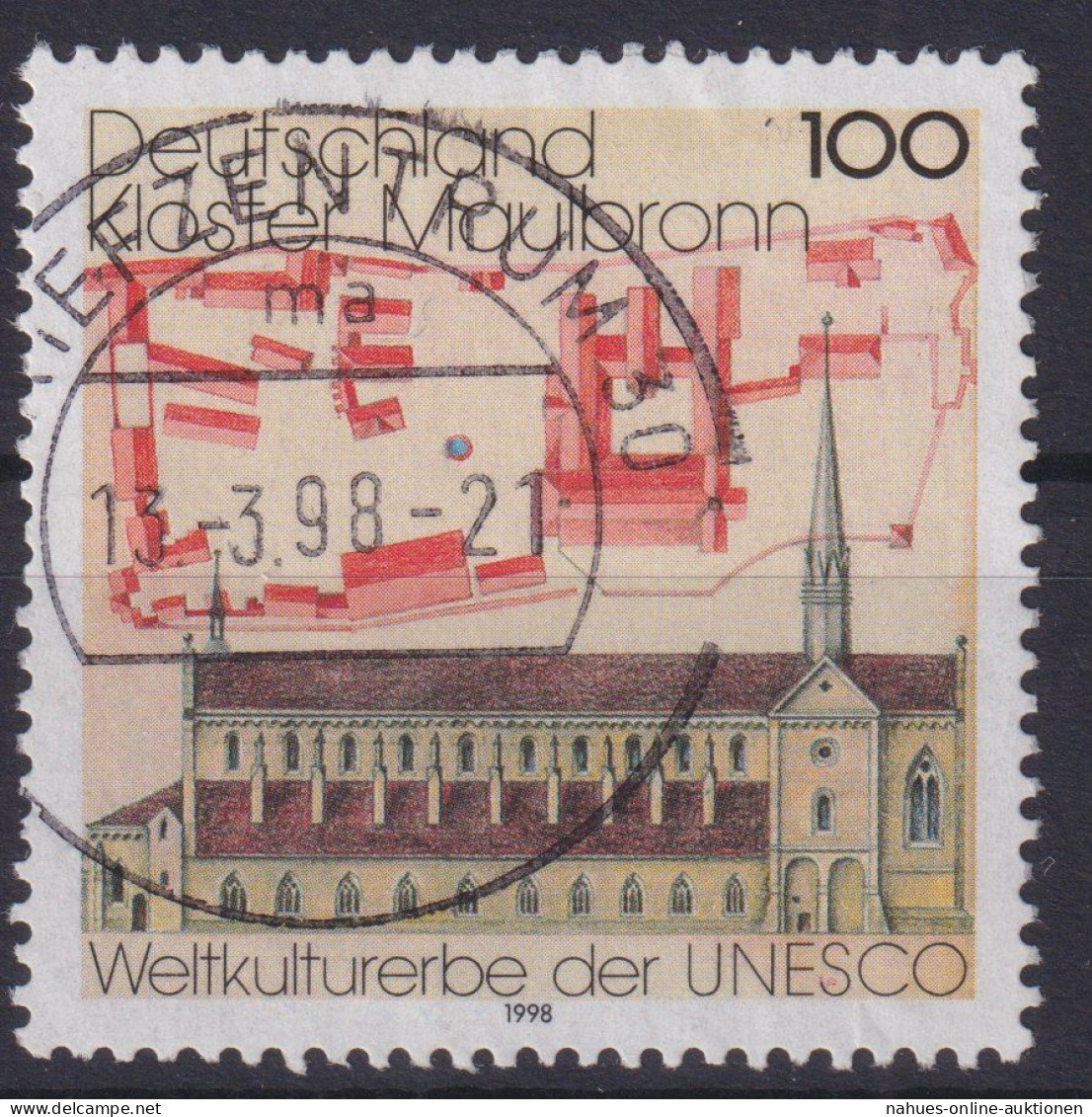 Briefmarken Bund Plattenfehler 1966 I UNESCO Sauber Gestempelt Kat.-Wert 20,00 - Lettres & Documents